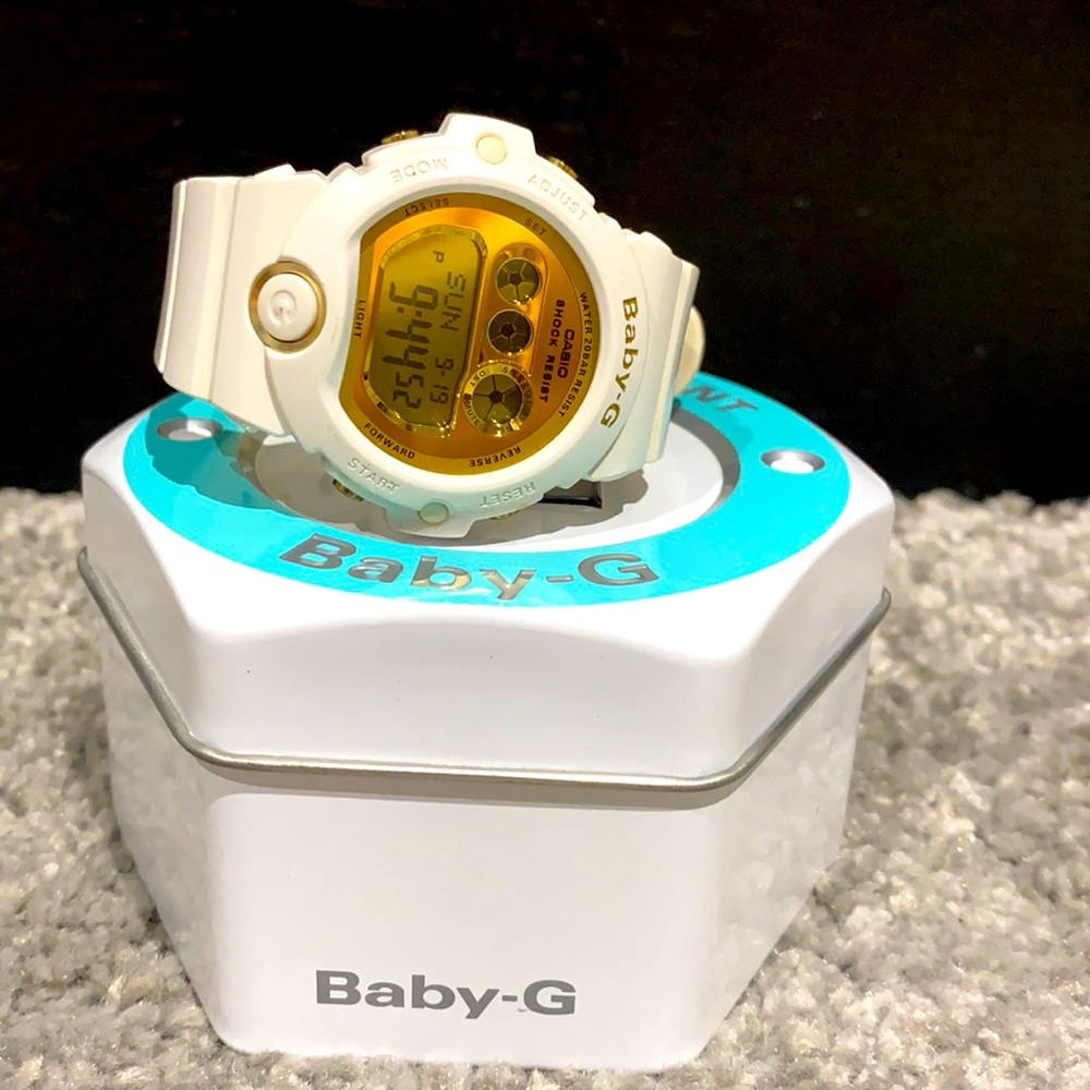 Baby G Shock Resistant Watch
